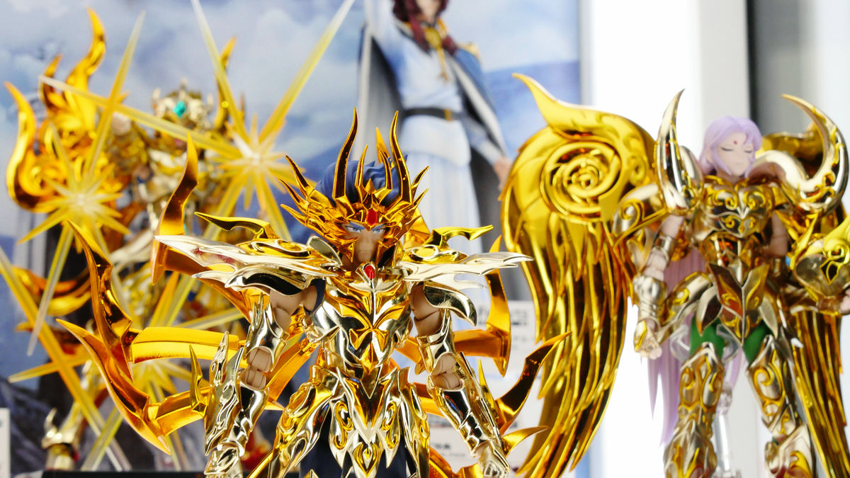 光り輝く黄金聖闘士の小宇宙を感じる「聖闘士聖衣神話EX」新作 