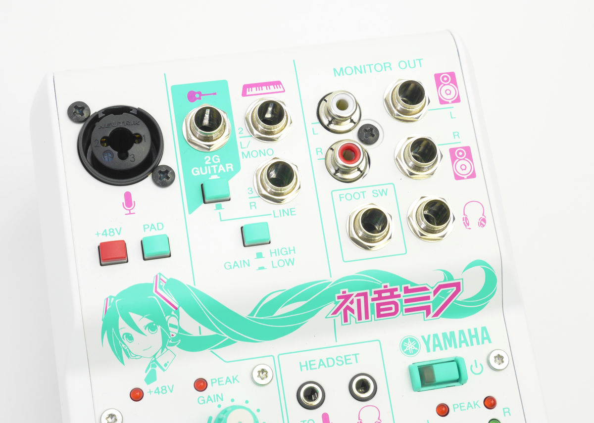 YAMAHA　AG03初音ミクVer