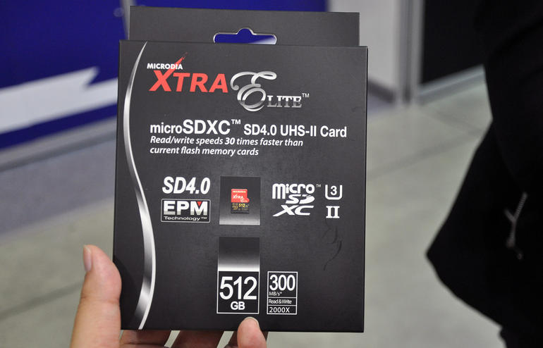 ついに大容量512GBのmicroSDカードが2015年7月に登場 - GIGAZINE