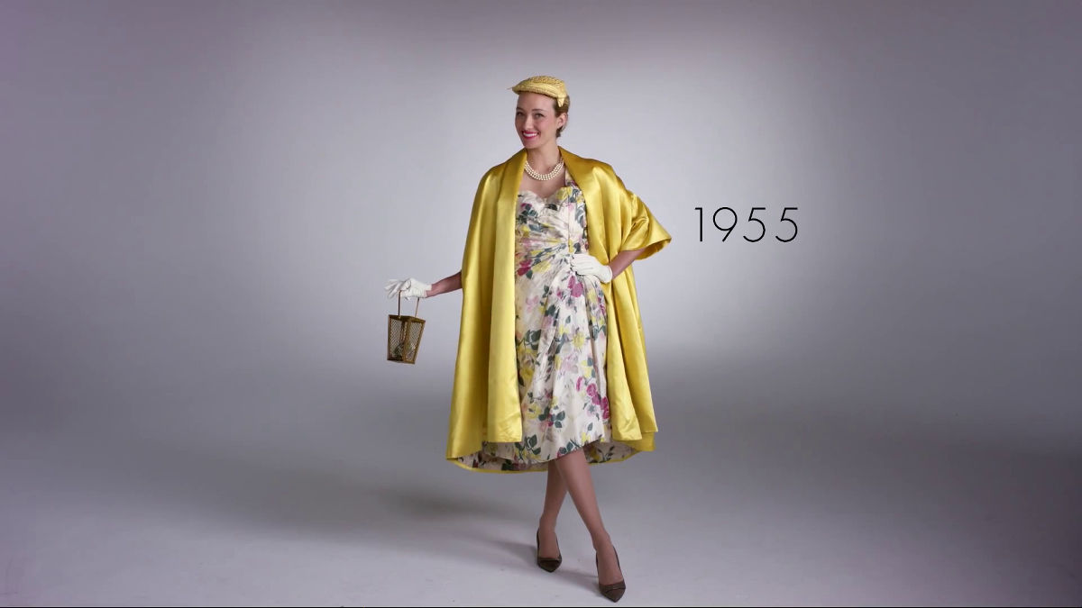 女性ファッションの100年の歴史を一挙に振り返るとこうなる Gigazine