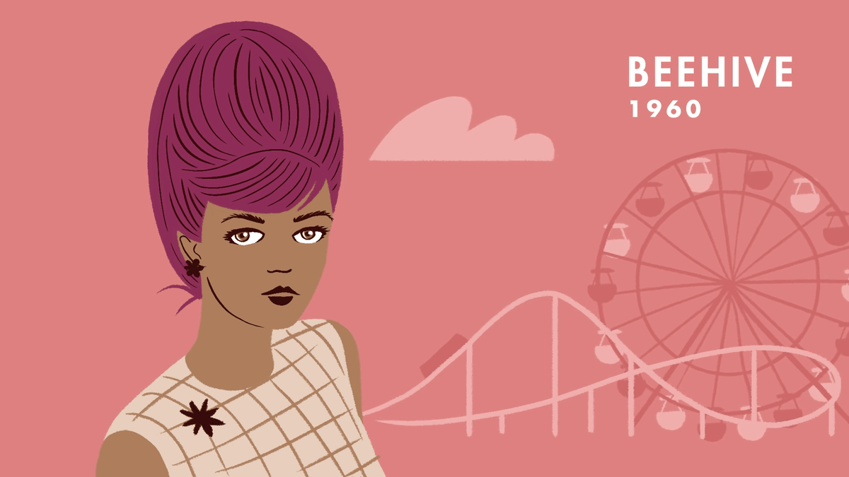 世紀のヘアスタイルの歴史がアニメーションでまとめてわかるムービー An Animated History Of th Century Hairstyles Gigazine