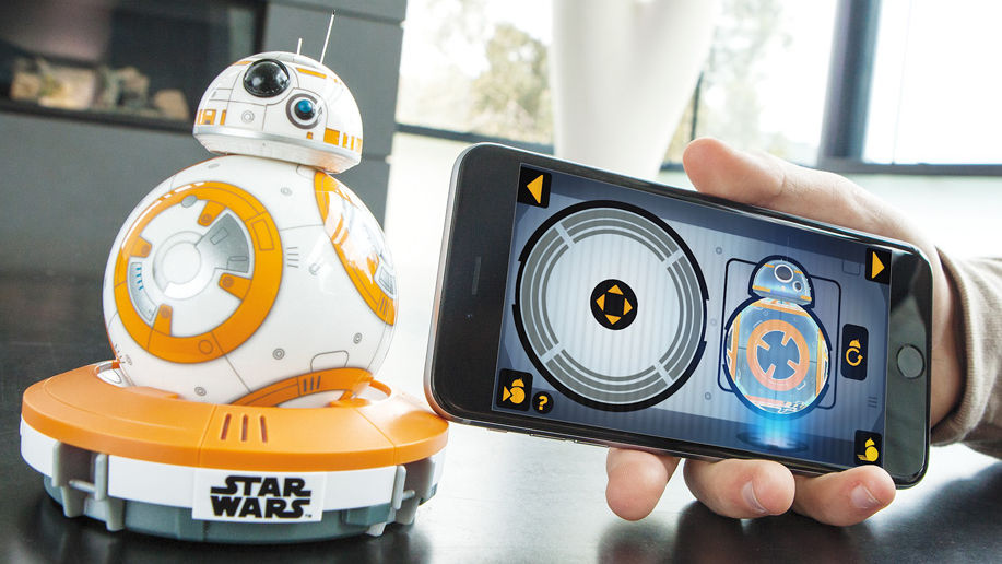 スマホと連動してコロコロ走るスター・ウォーズの「BB-8」おもちゃ 