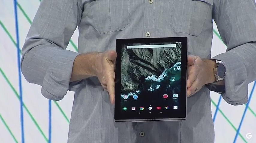Googleが新タブレット「Pixel C」発表、脱着キーボードは別売り - GIGAZINE