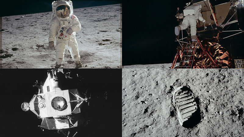 アポロ月面着陸の際に撮影された貴重な高解像度画像がflickrで無料ダウンロード可能に Gigazine