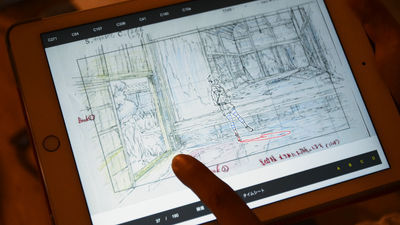 スマホでアニメの原画を自在に動かしていつでもどこでも作画勉強ができるアプリ アニメミライ プラス を使って作画解説イベントレポ Gigazine