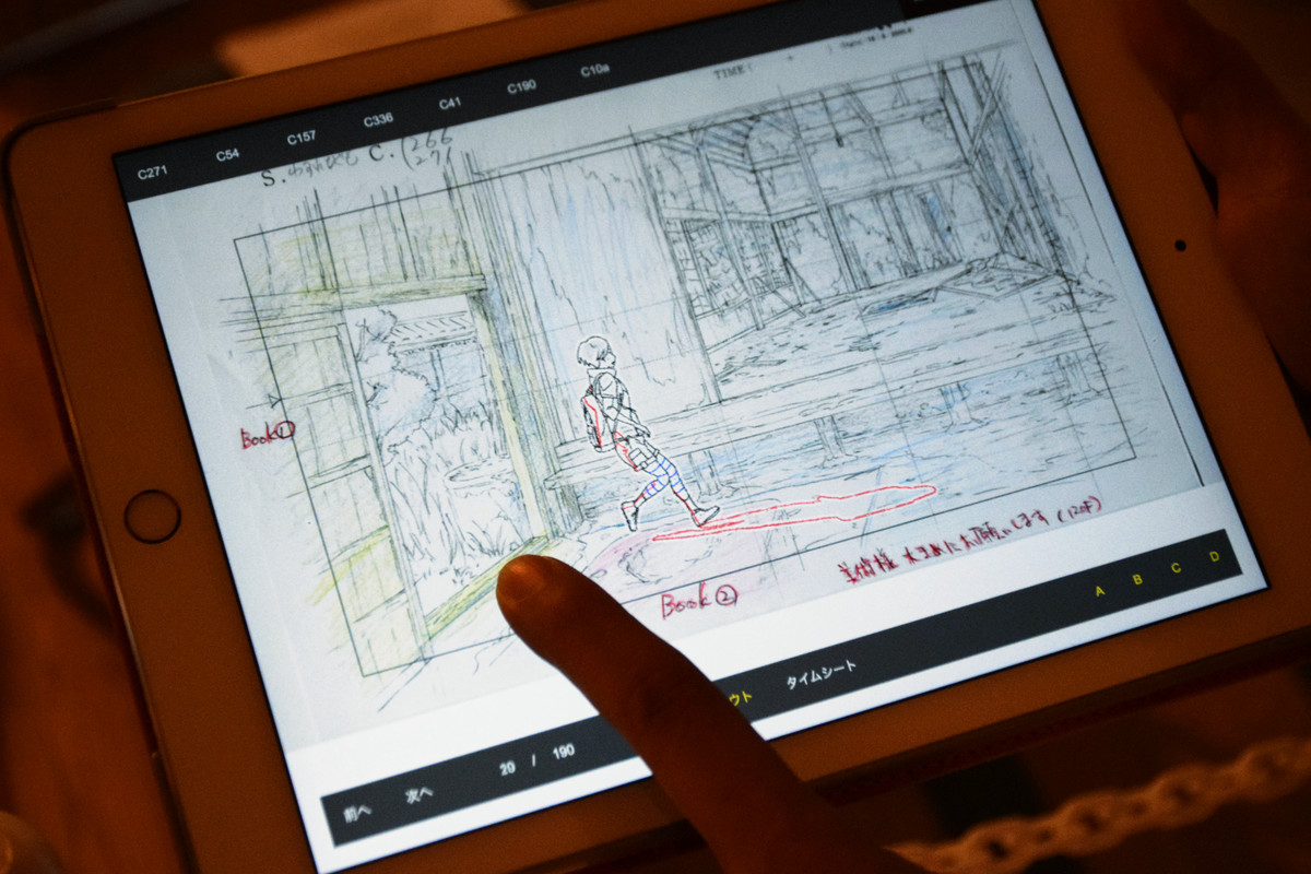 スマホでアニメの原画を自在に動かしていつでもどこでも作画勉強ができるアプリ アニメミライ プラス を使って作画解説イベントレポ Gigazine