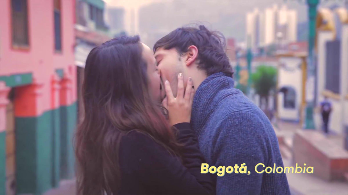 世界各地のカップルがどうやってキスするかまとめたムービー Kissing Around The World Gigazine