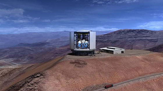 次世代の宇宙観測施設「巨大マゼラン望遠鏡」の建設が開始、そのイメージムービーや画像が公開中