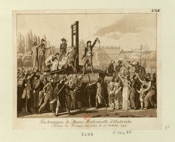 無料でフランス革命にまつわる1万4000枚もの画像資料がネット上で公開中 Gigazine