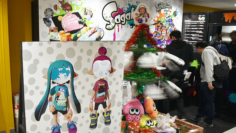 スプラトゥーン 佐賀県コラボの Sagakeen サガケーン イカすロビー へ行ってきた Gigazine