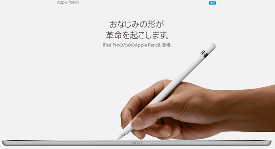 Ipad Pro専用スタイラスペン Apple Pencil をメモやお絵かきに使ってみたレビュー Gigazine