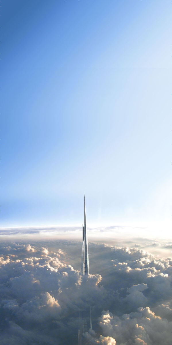 高さ1km 雲を突き抜ける世界一の高層ビル キングダム タワー 画像まとめ Gigazine