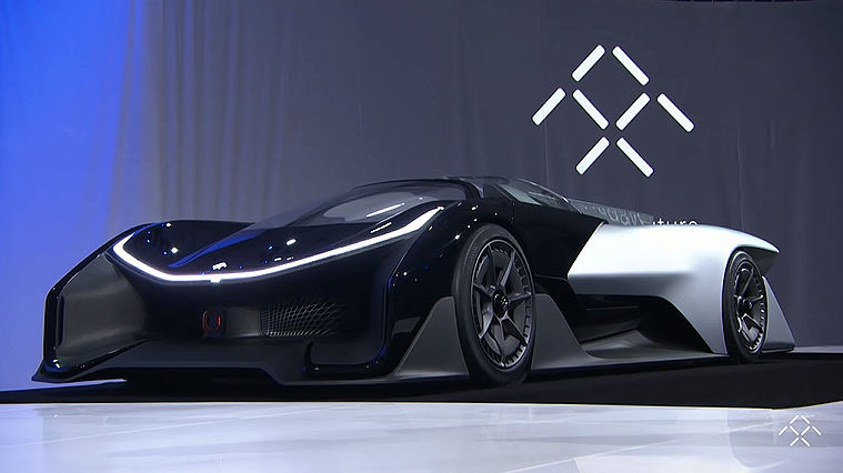 テスラを追う新興evスタートアップ Faraday Future がコンセプトカー Ffzero1 を発表 Gigazine