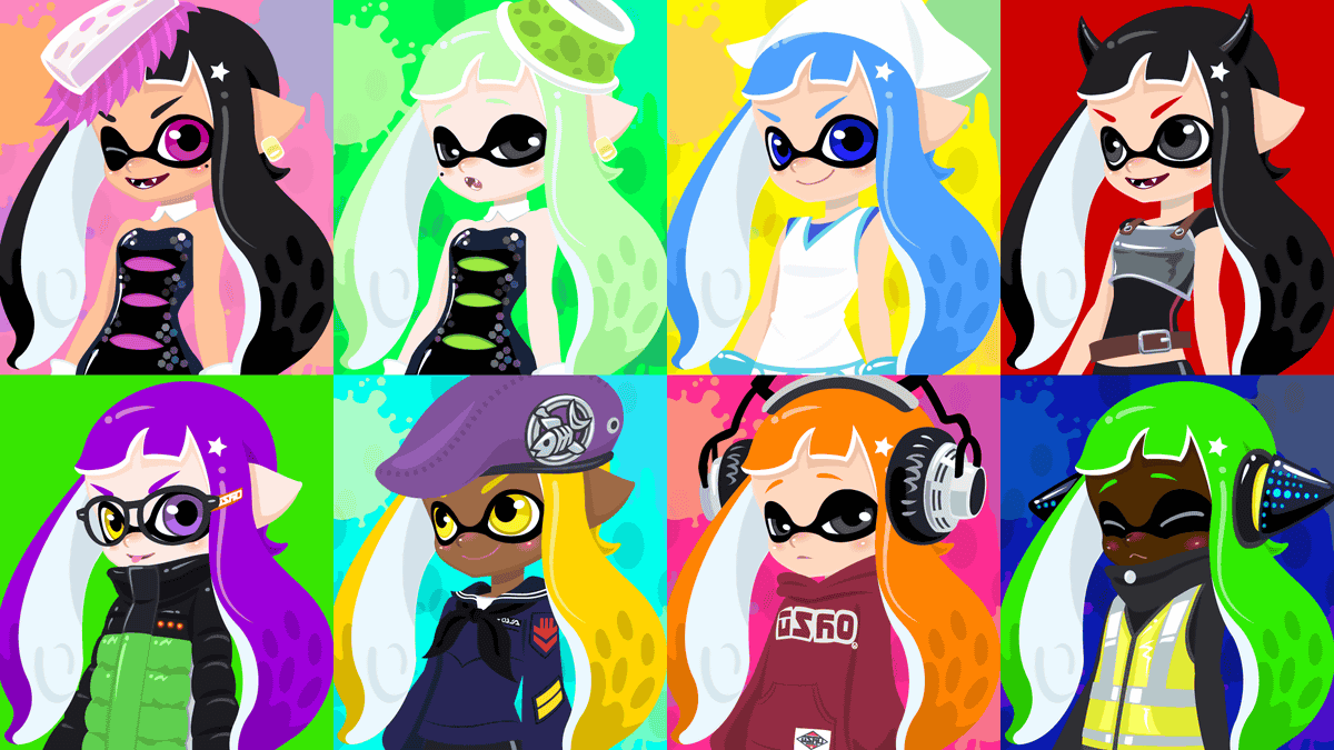 "SUPER IKA Maker" to create cute squid icons customized for Splat...