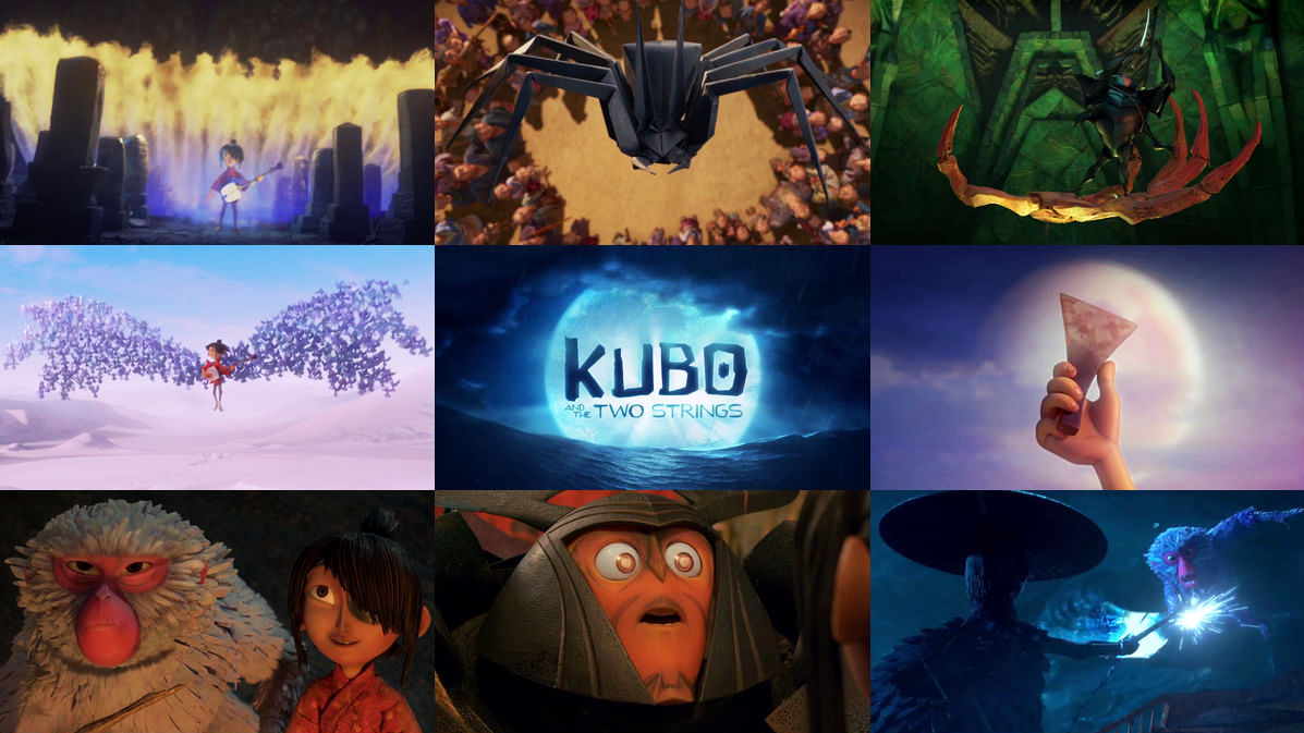 三味線の音色で折り紙に命を与えて自由自在に操る冒険を描くアニメーション映画 Kubo And The Two Strings Gigazine