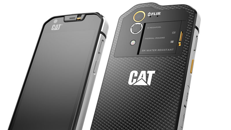 世界初の赤外線サーモカメラ搭載の頑丈系スマホ Cat S60 をキャタピラーが開発 Gigazine