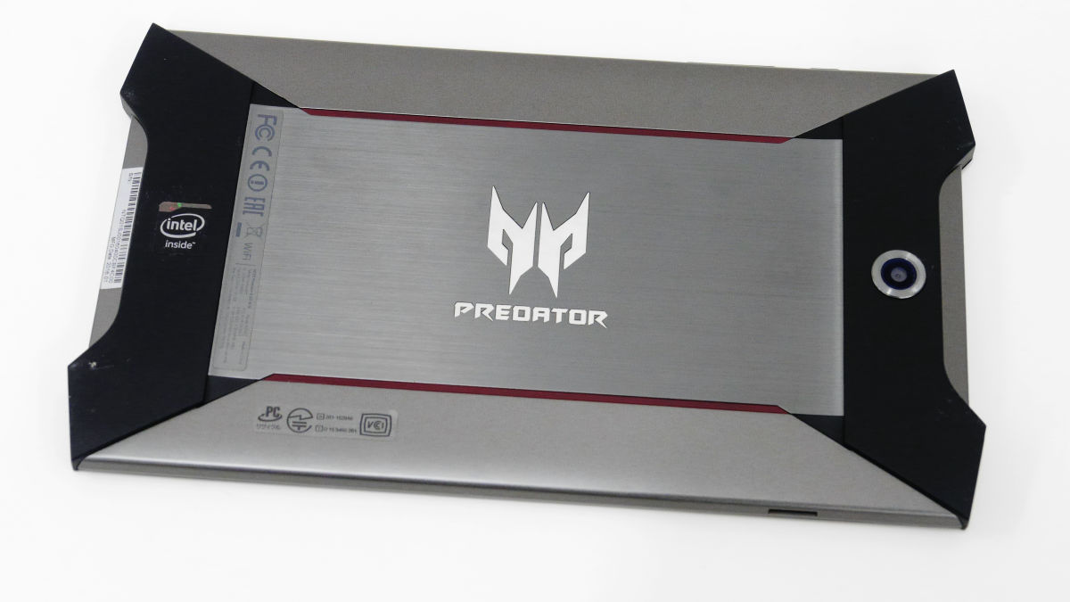 スピーカー4基搭載でゲーム ムービーと相性抜群のacer製タブレット Predator 8 レビュー Gigazine