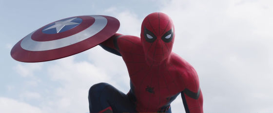 スパイダーマンがキャプテン アメリカの盾を奪って参戦決定 映画 シビル ウォー キャプテン アメリカ 予告編第2弾 Gigazine