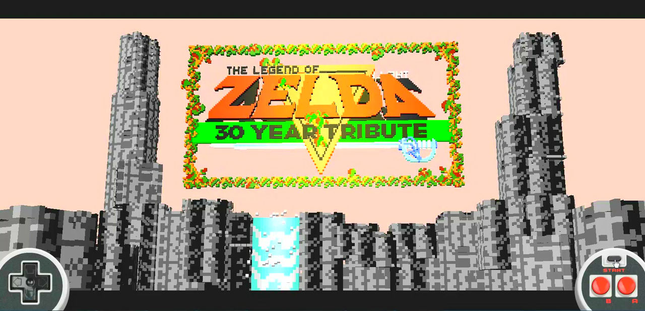 ファン制作のドット絵3d版ゼルダ Zelda 30 Year Tribute をプレイしてみた Gigazine