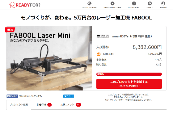 常識破りの激安・自作レーザー加工機「Smart Laser」がどのように山梨の南アルプスで誕生したのか開発者に聞いてきました - GIGAZINE