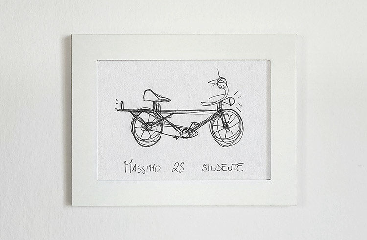 実物を見ずに描いてもらった自転車イラストを現実化すると大体こんな感じになる Gigazine