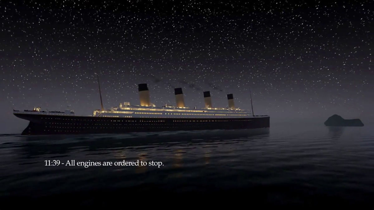 A spectacular movie that Titanic really can experience in real time sinking  over 2 hours 40 minutes - GIGAZINE