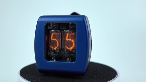 小型ニキシー管をディスプレイにしたスチームパンクな腕時計「Nixie Watch」 - GIGAZINE