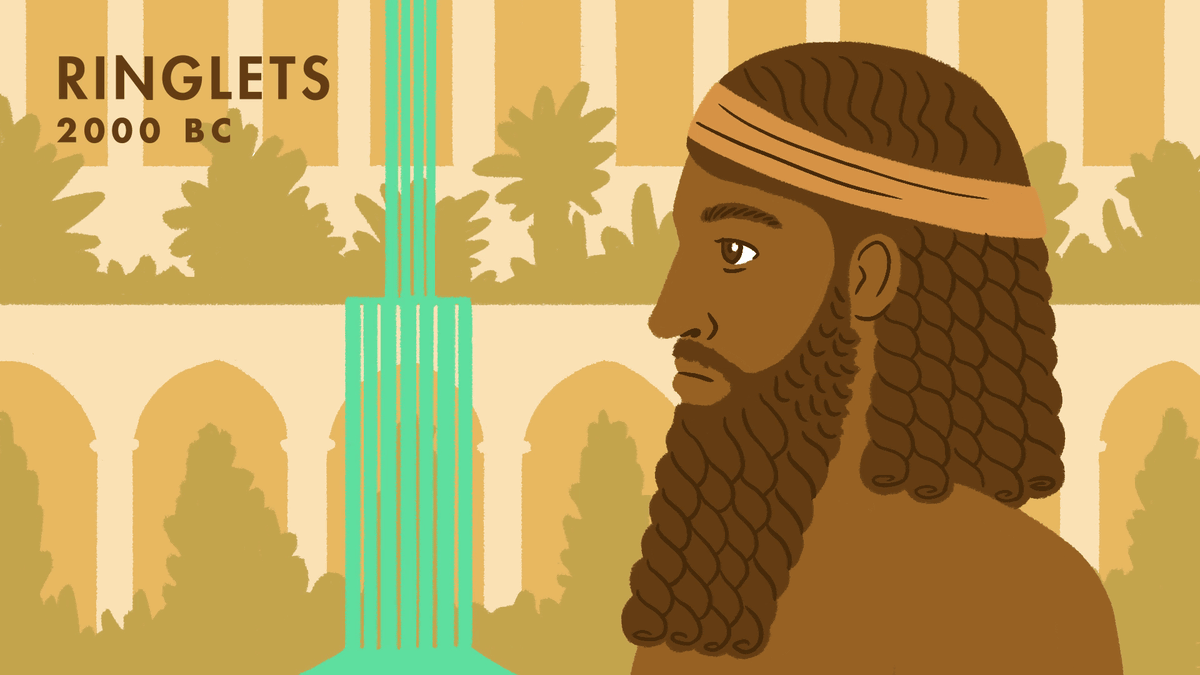 古代エジプトのカツラから現代のサイドカットまで 世界中で流行した髪型の歴史が2分でわかるムービー Gigazine