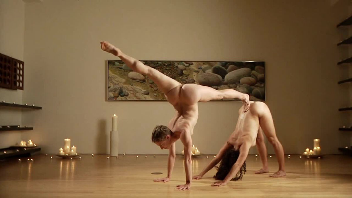 "Yoga Undressed" series that shows beautiful naked girls to make ...