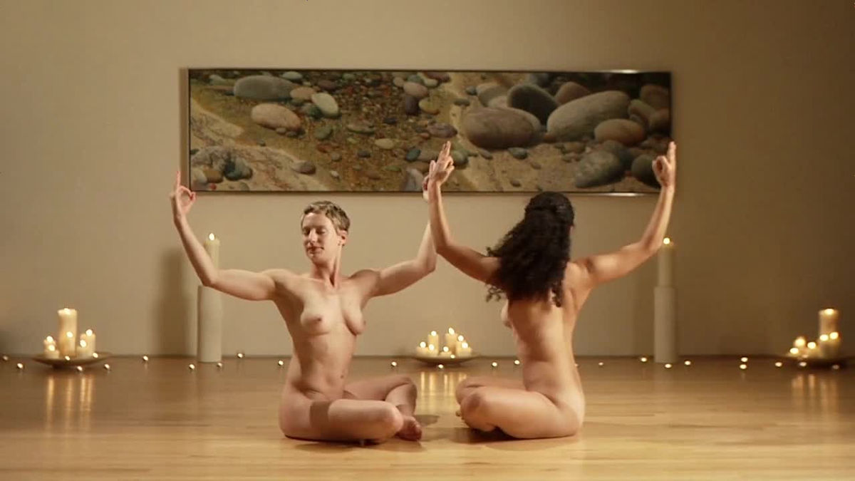 "Yoga Undressed" series that shows beautiful naked girls to. 