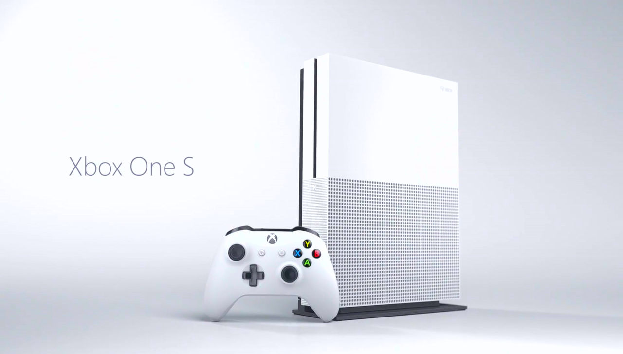 新型 Xbox One S が正式発表 40 小型化 電源内蔵 Hdrゲーム 4kムービーやblu Rayも Gigazine
