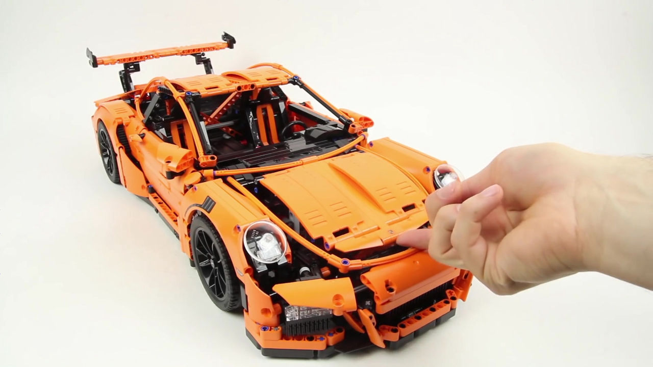 レゴ史上最高の再現性を誇る「ポルシェ 911 GT3 RS」の全製作過程を早回しするとこうなる - GIGAZINE