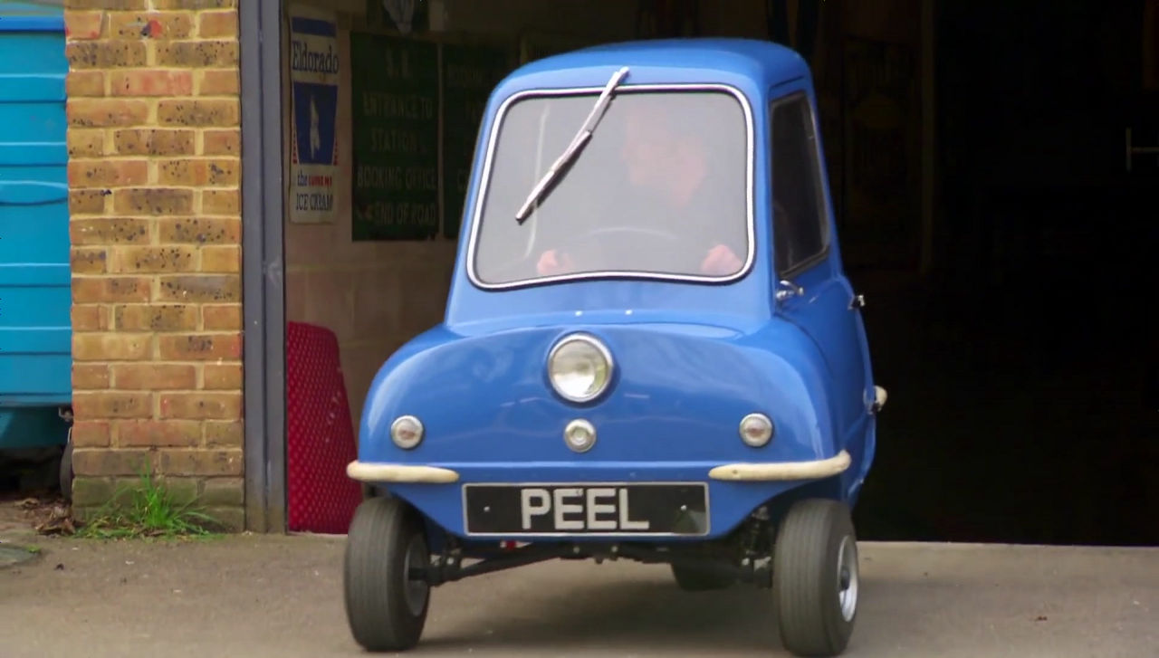 電気自動車として21世紀によみがえった世界最小の自動車 Peel P50 Gigazine