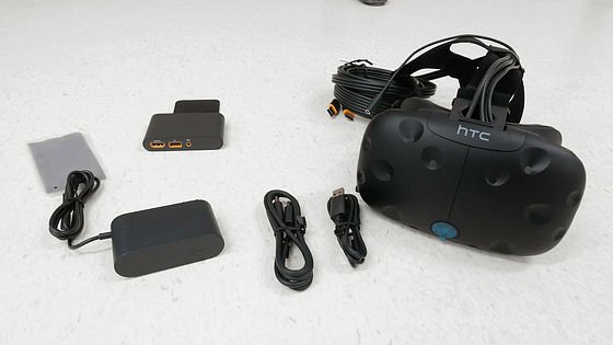 HTC VIVE Pro ヘッドセット コントローラ リンクボックス