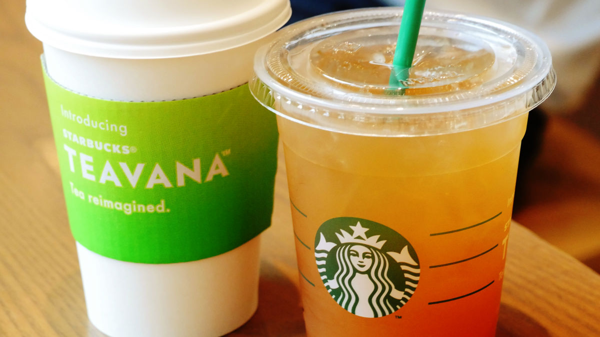 スタバの紅茶ブランド Starbucks Teavana 全国店舗でスタート 第1弾の ゆず シトラス ティー を飲んでみた Gigazine