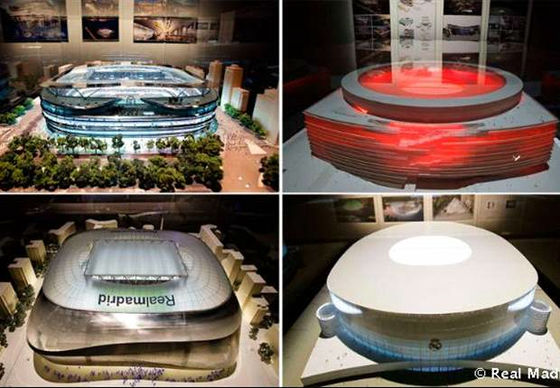 世界一の資産価値 年間収入の金持ちサッカークラブによるスタジアム改修計画がスゴイ Gigazine