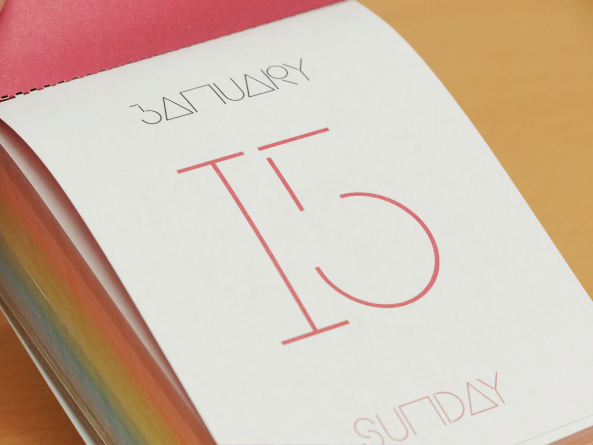365日365フォントで毎日センスを磨けるデザイン好き向け日めくりカレンダー Typodarium 17 レビュー Gigazine