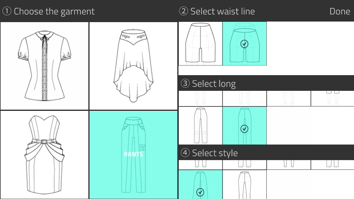 タップするだけで1000通り以上の服をデザインできて衣装のアイデアを練る時に最適な Fashion Design Flat Sketch レビュー Gigazine