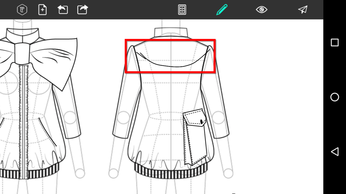 タップするだけで1000通り以上の服をデザインできて衣装のアイデアを練る時に最適な Fashion Design Flat Sketch レビュー Gigazine