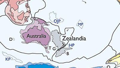 オーストラリアの東に隠されていた大陸 ジーランディア を裏付ける科学的資料が公表される Gigazine