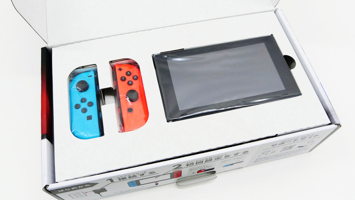 任天堂の「Nintendo Switch(ニンテンドースイッチ)」がついに発売されたので速攻ゲットしてフォトレビュー - GIGAZINE