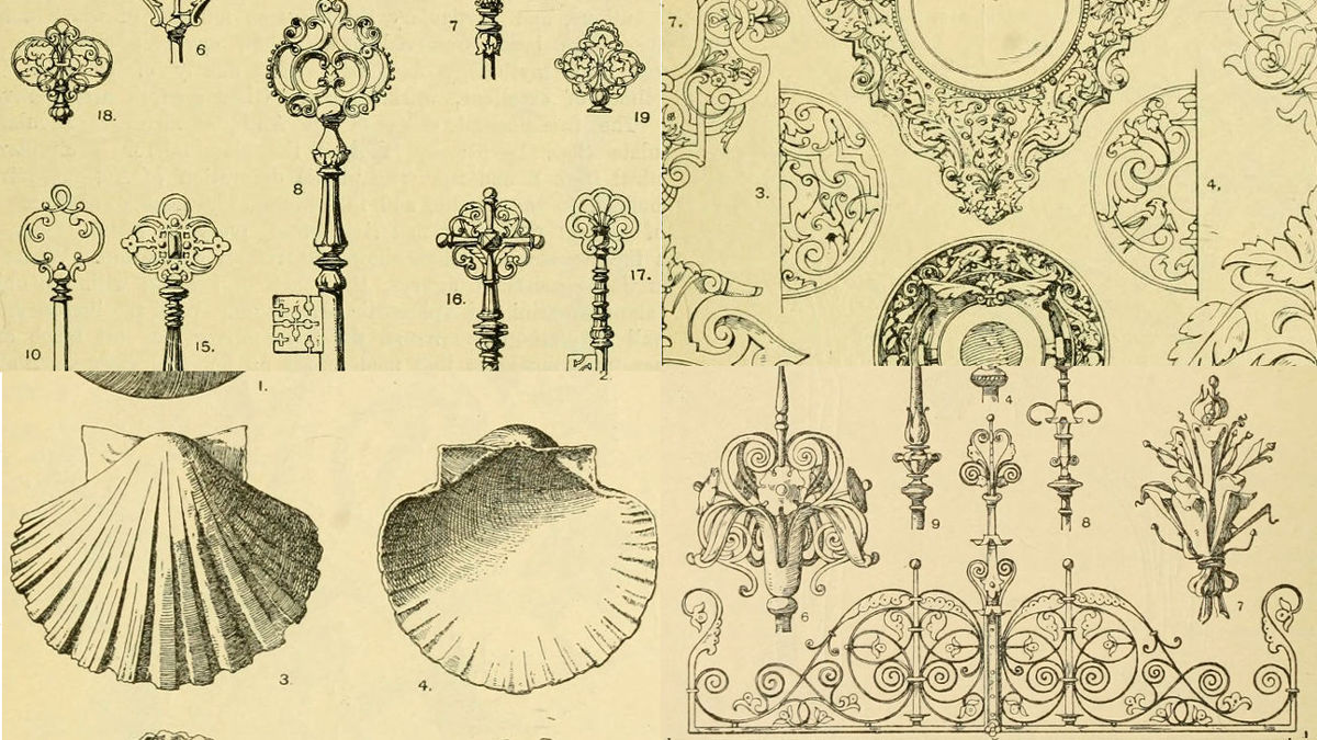 無料ダウンロード 商用利用もokなクラシカルな装飾を集めた Handbook Of Ornament 作品集 Gigazine