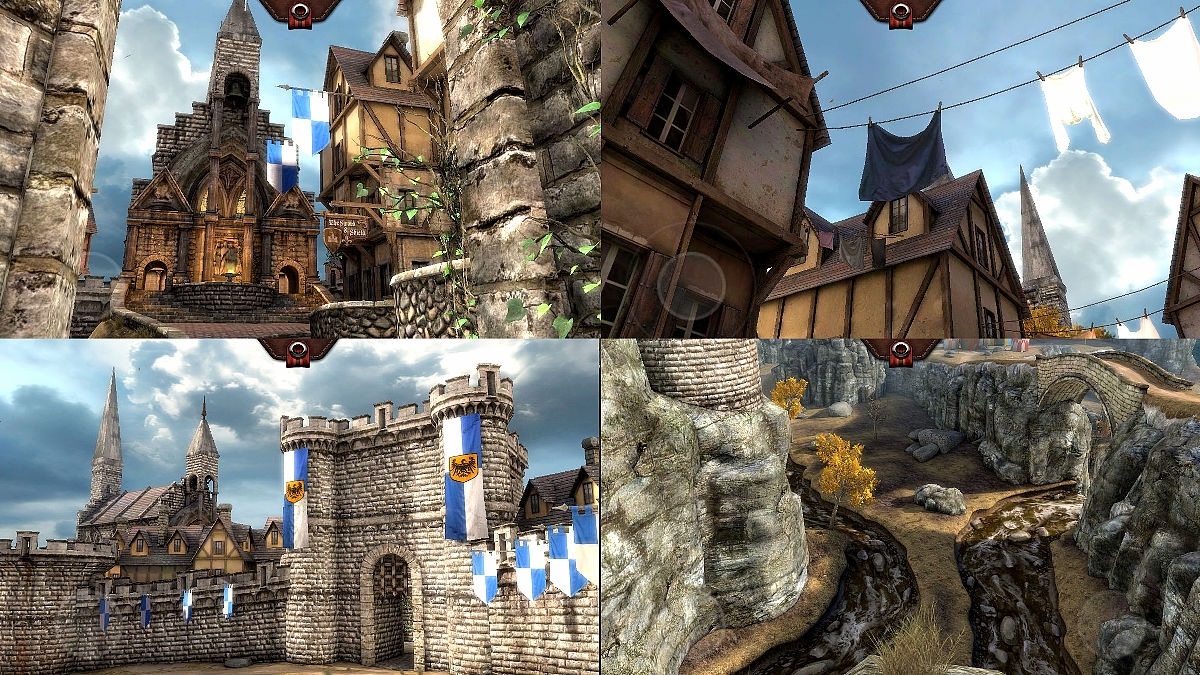「中世ファンタジー」風に作られた3Dの街中を一人称視点で自由に探索できる「Epic Citadel」レビュー