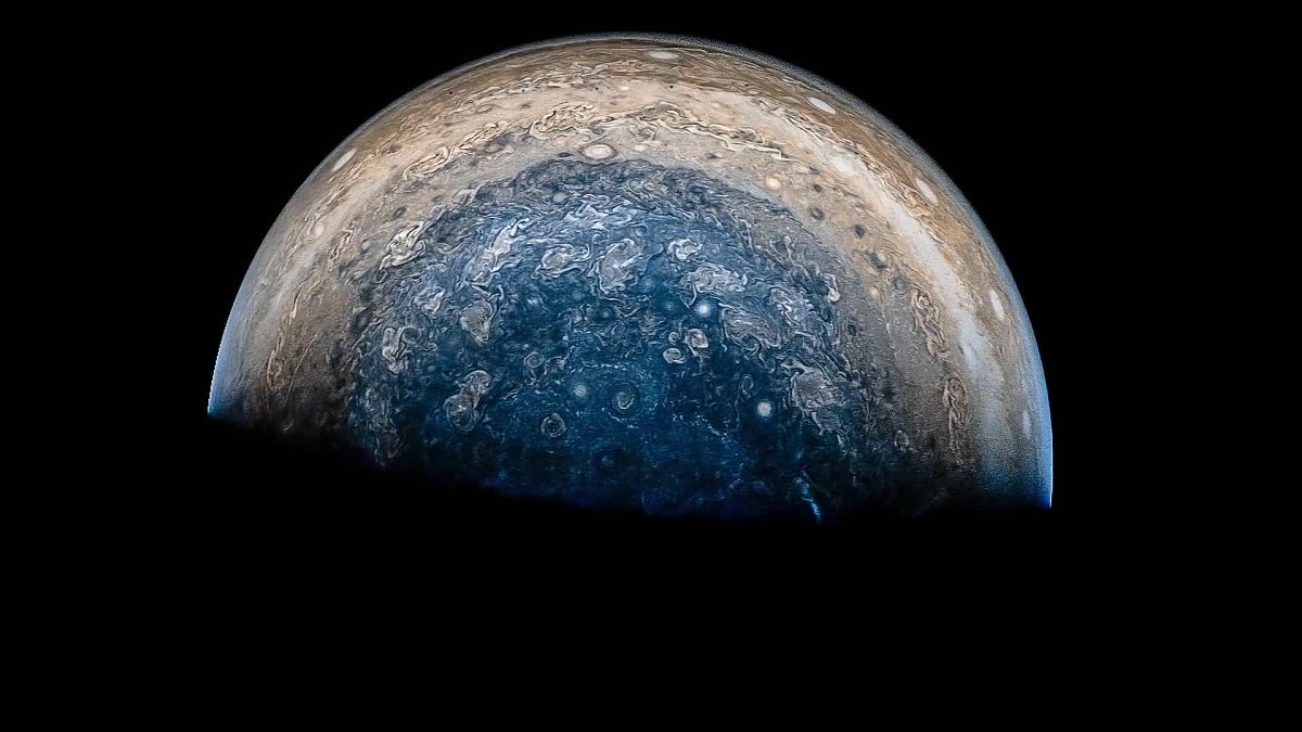 木星を間近から見た光景をnasaの写真から再現したムービーがとてもsfチックな気分にさせてくれる Gigazine