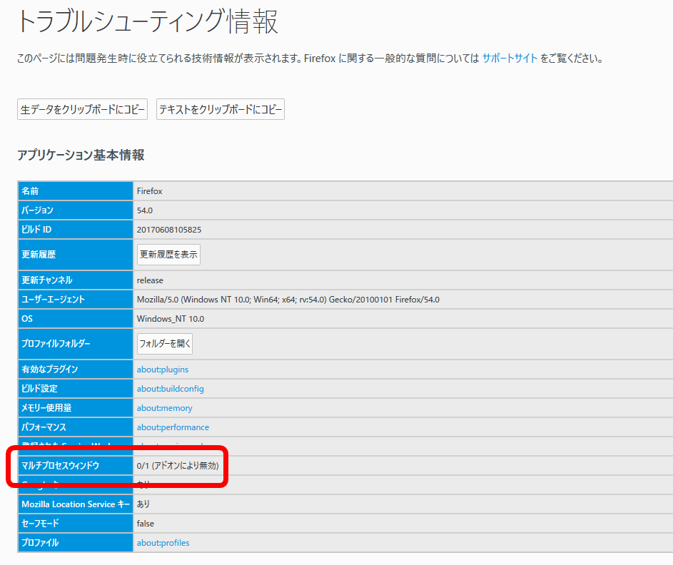 Firefox 54で全ユーザー向けに導入されたブラウザ高速化技術 Electrolysis がオンにならない場合の対処法 Gigazine