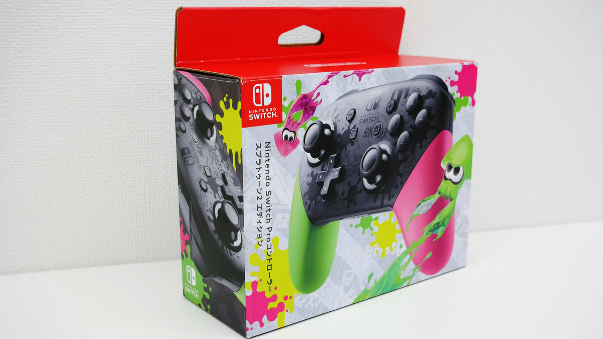 Nintendo Switch スプラトゥーン2セット」実機レビュー、Joy-Con ...