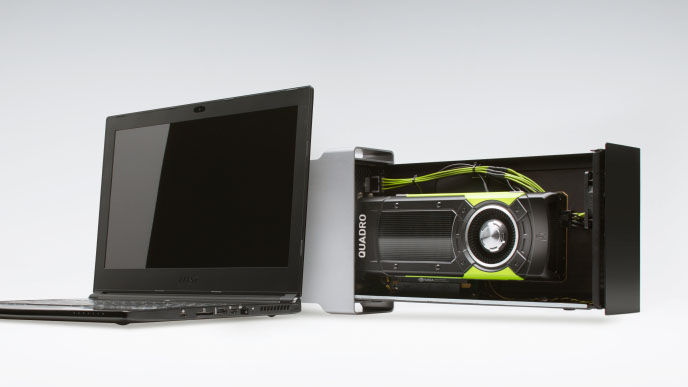 Nvidiaが純正の外付けグラフィックボード拡張boxをリリース Gigazine