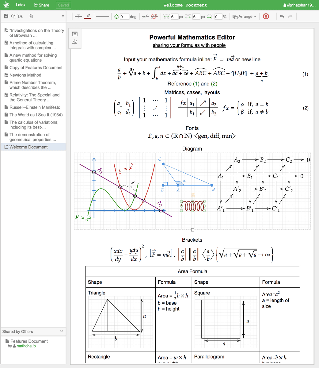 math equation editor online for word