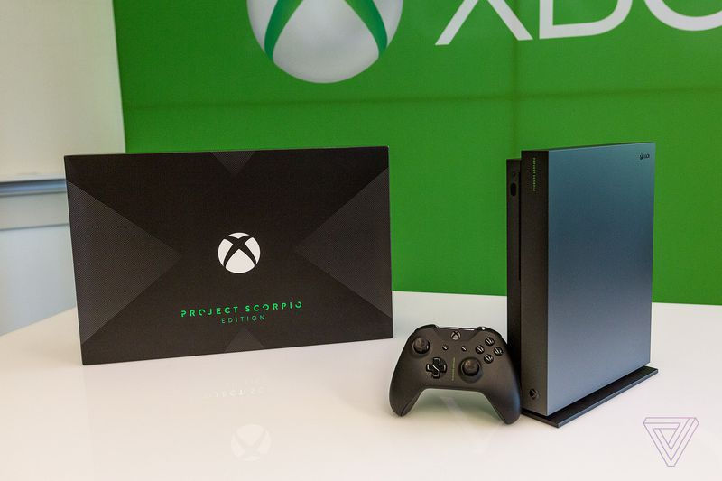 Xbox One X限定版「Project Scorpioエディション」のプレオーダーが 