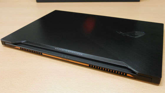 GTX1070を搭載する激薄のMAX-Q対応ゲーミングノートPC「ASUS ROG ZEPHYRUS」レビュー - GIGAZINE